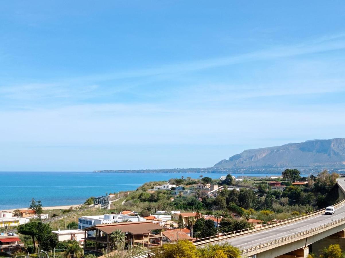 Villa Terrazza Sul Mare Balestrate Kültér fotó