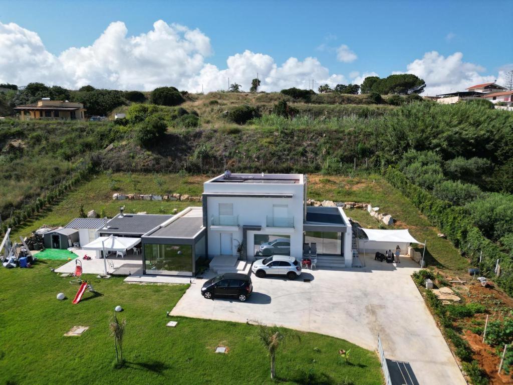 Villa Terrazza Sul Mare Balestrate Kültér fotó